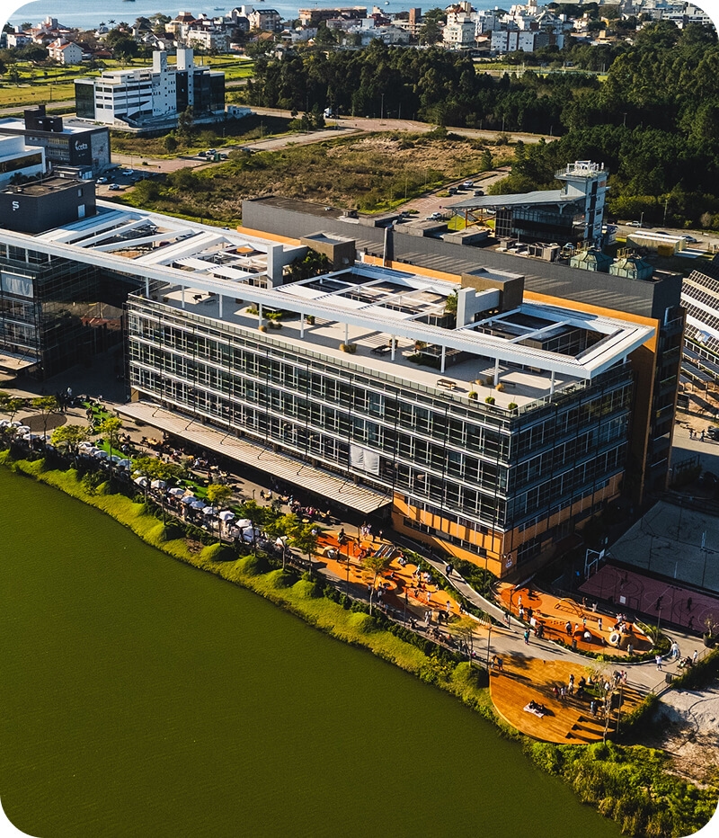 Localização privilegiada no Sapiens Park.
